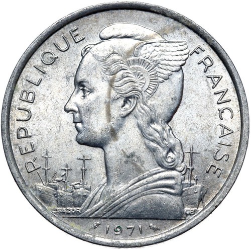 Riunione moneta 5 - moneta, franchi