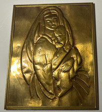 Antico rilievo in rame con