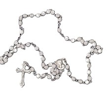 Rosario Madreperla Bianca – Crociera Maria e Gesù Bambino,  Fede 