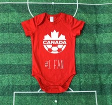 Tuta bambino CANADA "#1 Fan"