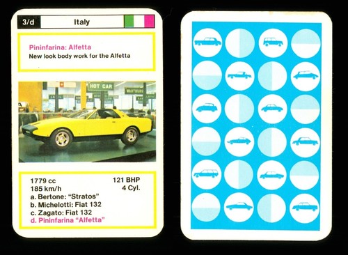 Info card prototype car - 1, x