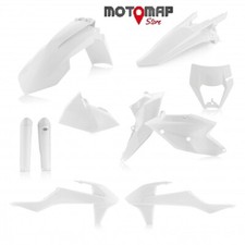 Full Kit Plastiche Acerbis KTM EXC F EXCF 250 350 450 500 2017 2018 2019 Bianco