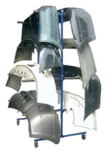 Portapacchi paraurti mobile