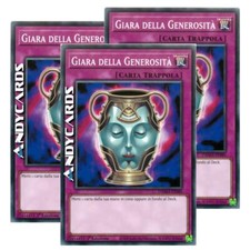 3x GIARA DELLA GENEROSITÀ • (Jar Of Generosity) • Comune • DAMA IT080 • YUGIOH!