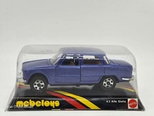 Alfa Romeo Giulia (Nuova Giulia) BLUE - MEBETOYS Art. A 3 MADE IN ITALY 1:43