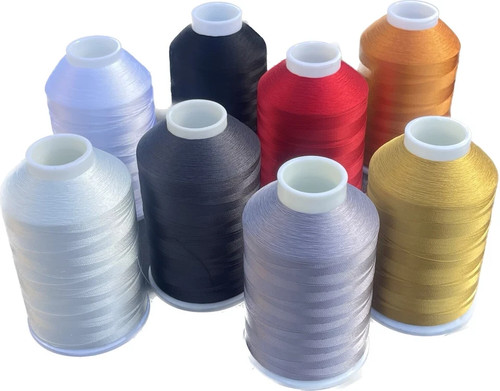 Filato ricamo rayon 120d 2 - in, 120d/2