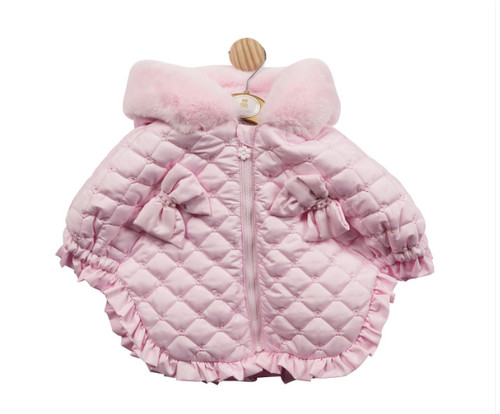 Cappotto mantello giacca rosa