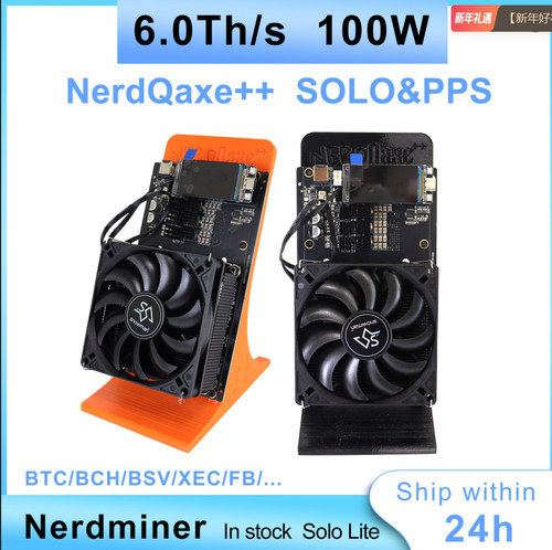 Nerdqaxe rev 1 - rev, 6th/s