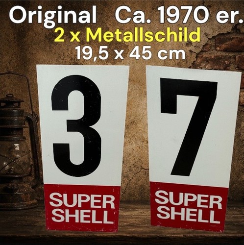 Targa originale vintage