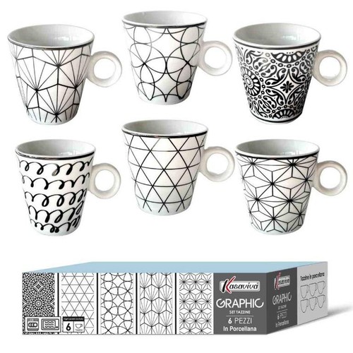 Set tazze tazzine in - tazzine,