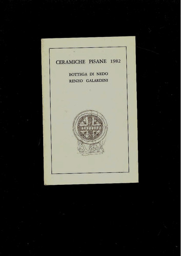 Ceramiche pisane 1982 bottega - pisane,