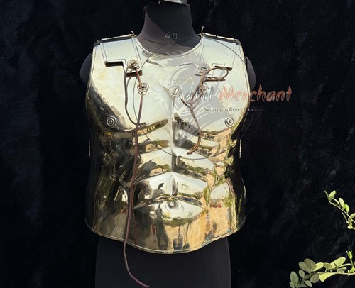 Brass knight breastplate - knight, armor