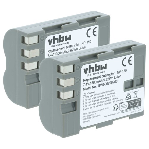 Batteria per fujifilm - 2x,