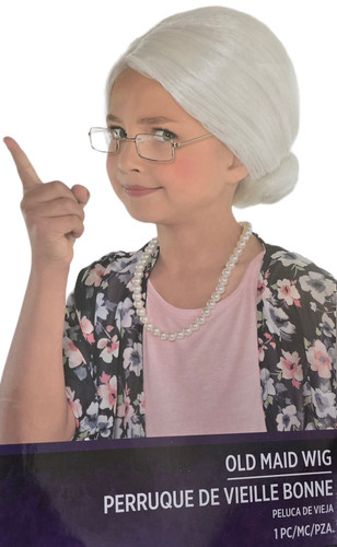 Parrucca bambina vecchia