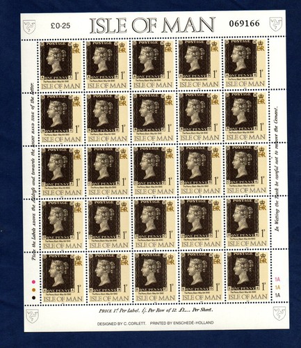 Man 1990 penny black in - man,