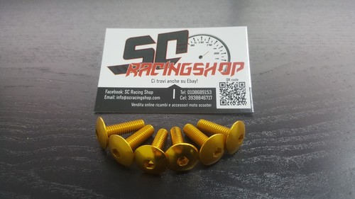 Viti ergal testa bombata - in,