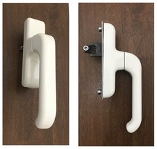 Maniglia Cremonese Anta/Ribalta GIESSE EURO Avorio RAL 1013 int. Cm 10,5.