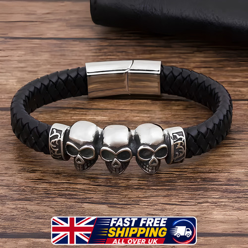 Bracciale uomo teschio - bracciale,