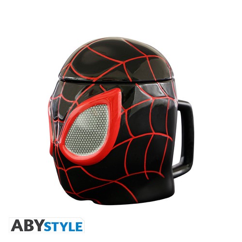 Mug avec couvercle marvel - 3d,