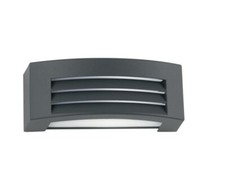 APPLIQUE DA ESTERNO  BIEMISSIONE DENVER ANTRACITE 1XE27 IP54 29X11 3X12 9CM