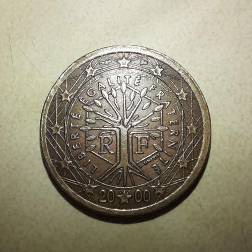 Moneta euro francia 2000 - 1,