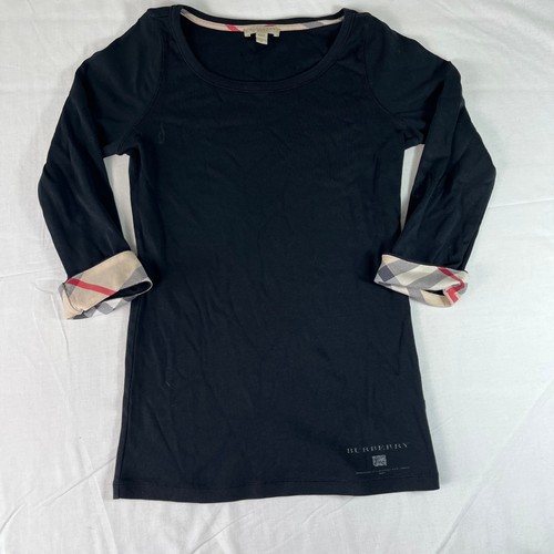 Burberry brit top donna nero - donna,