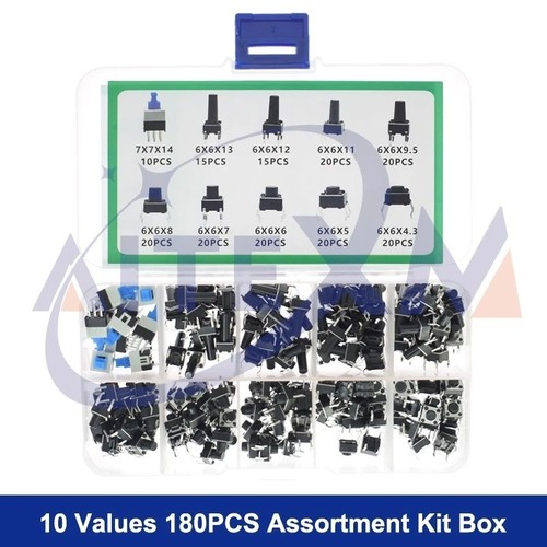 180pcs interruttore pulsante - 180pcs,