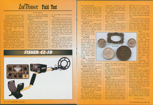 2004 field test - 2004, fisher