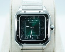 Cartier SANTOS DE CARTIER LARGE MODEL GREEN DIAL WSSA0062 2023 
