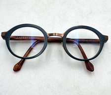 Rari occhiali autentici Face a Face AKIKO 2 930M 43mm 135 marrone blu acqua Francia