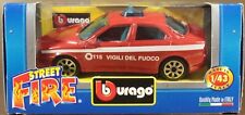 ALFA ROMEO 156 NERLINA 1996 VIGILI DEL FUOCO  MB 1:43 BURAGO
