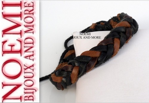 Bracciale uomo cuoio - bracciale,