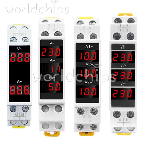 Voltmetro 500v 100a din - voltmetro,