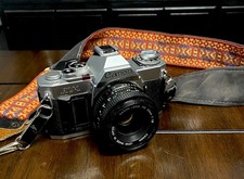 Canon Silver AV-1 fotocamera