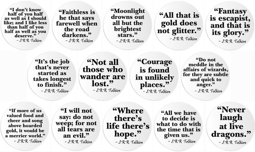 Tolkien citazioni - tolkien,