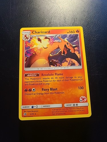 Carta pokemon charizard - charizard, 3/70