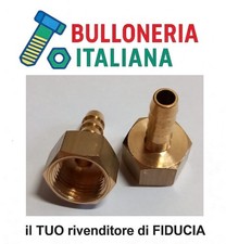Raccordo portagomma ottone