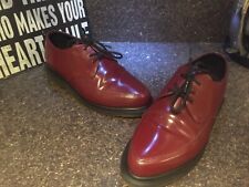 Scarpe Dr Martens Willis rosso ciliegia creeper UK 4 EU 37