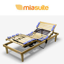 RETE MOTORIZZATA ELETTRICA TUTTO LEGNO DOGHE DI FAGGIO REGOLABILI TELECOMANDO