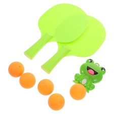  1 set simpatico rana tavolo appeso tavolo da tennis istruttore per bambini