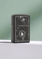 ZIPPO ★ MARBLE FLAME DESIGN