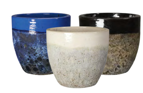 Vaso bombato deroma - deroma, glazed