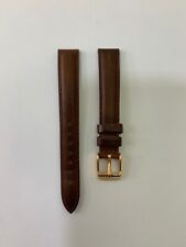 CINTURINO OROLOGIO "DANIEL WELLINGTON" ANSA 13 MM PELLE MARRON ORIGINALE  -NUOVO