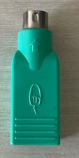 Adattatore USB PS/2 Logitech verde per collegare mouse USB a presa mouse PS/2