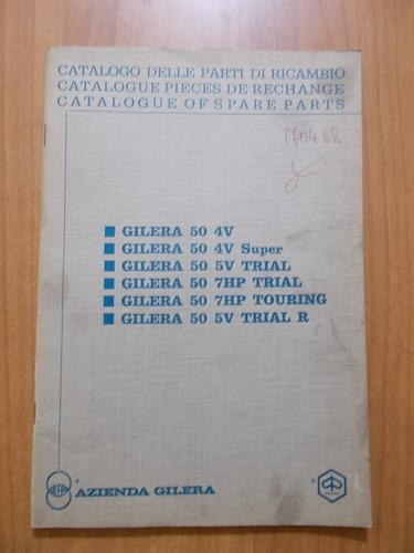 Gilera catalogo parti ricambio - parti,