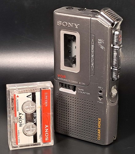 Sony microcassette corder - microcassette,