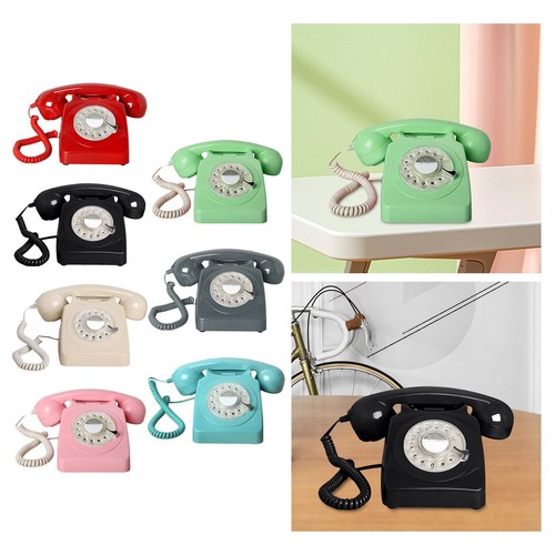 Telefono rotativo vintage con