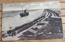 Egypt, Port Said, steamer in