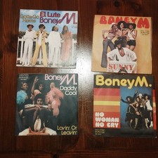 Boney M - Lotto 4 Vinili 45 Giri 7" Funky Disco Soul Music