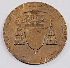 SEDE VACANTE 1978 CARDINALE VILLOT - medaglia bronzo Vaticano  INCISORE VISTOLI